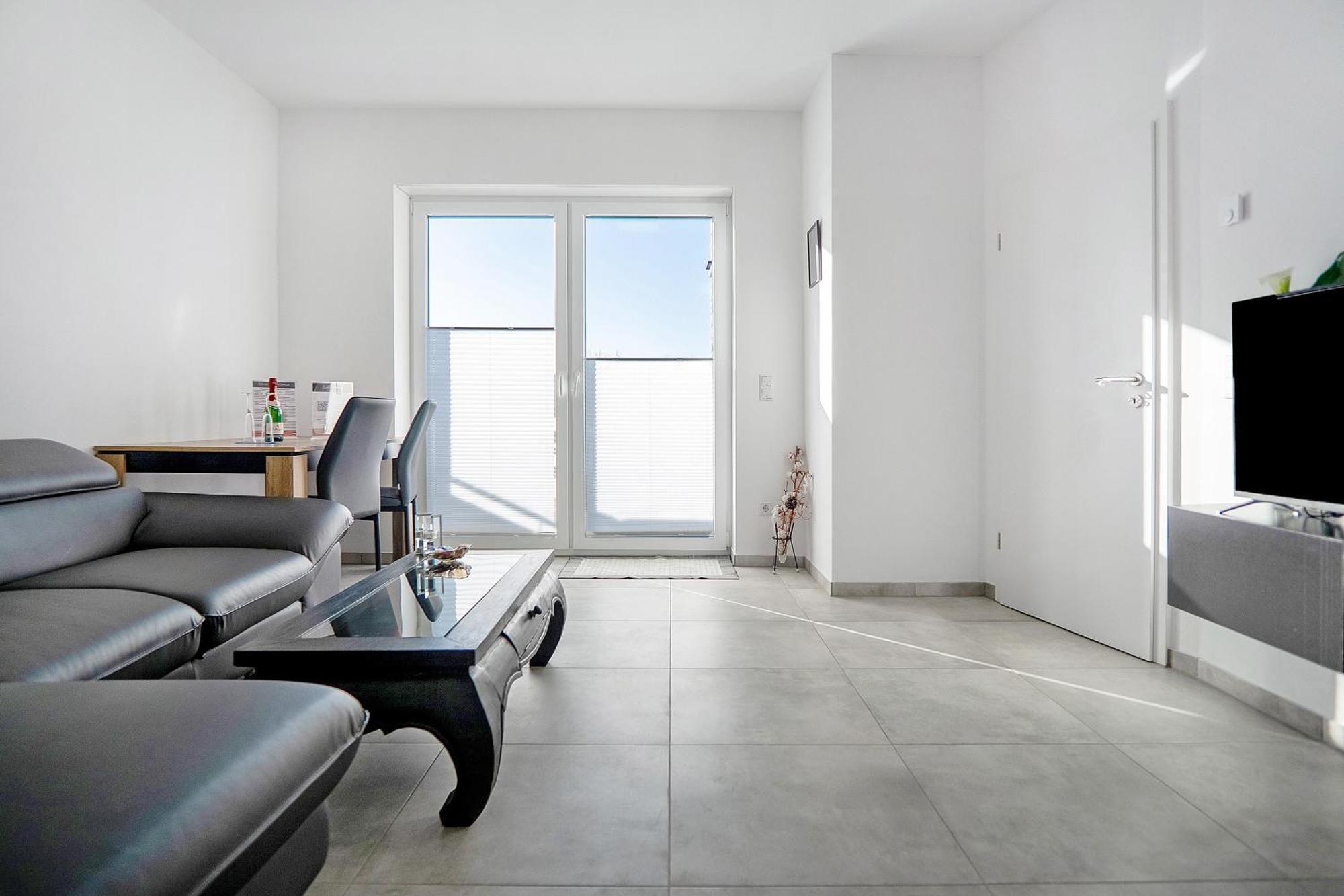 Neubau Ferienwohnung Mit Balkon Gronau  Buitenkant foto
